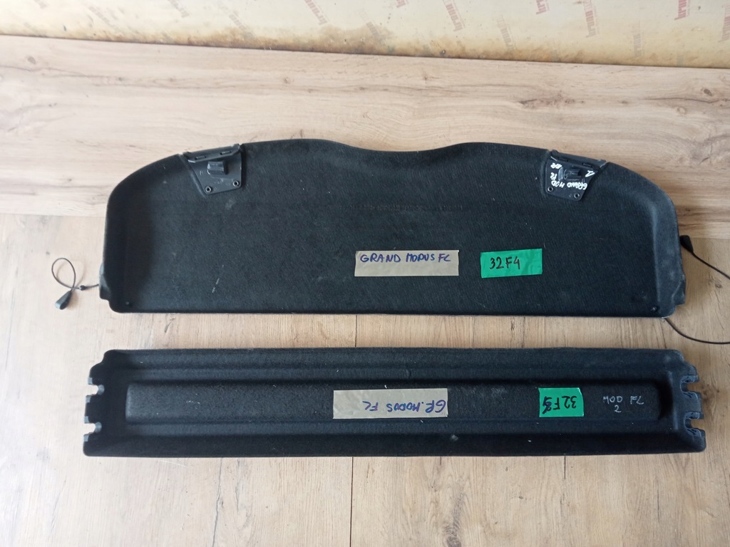 фото №10, Полка задняя задняя багажника renault grand modus lift