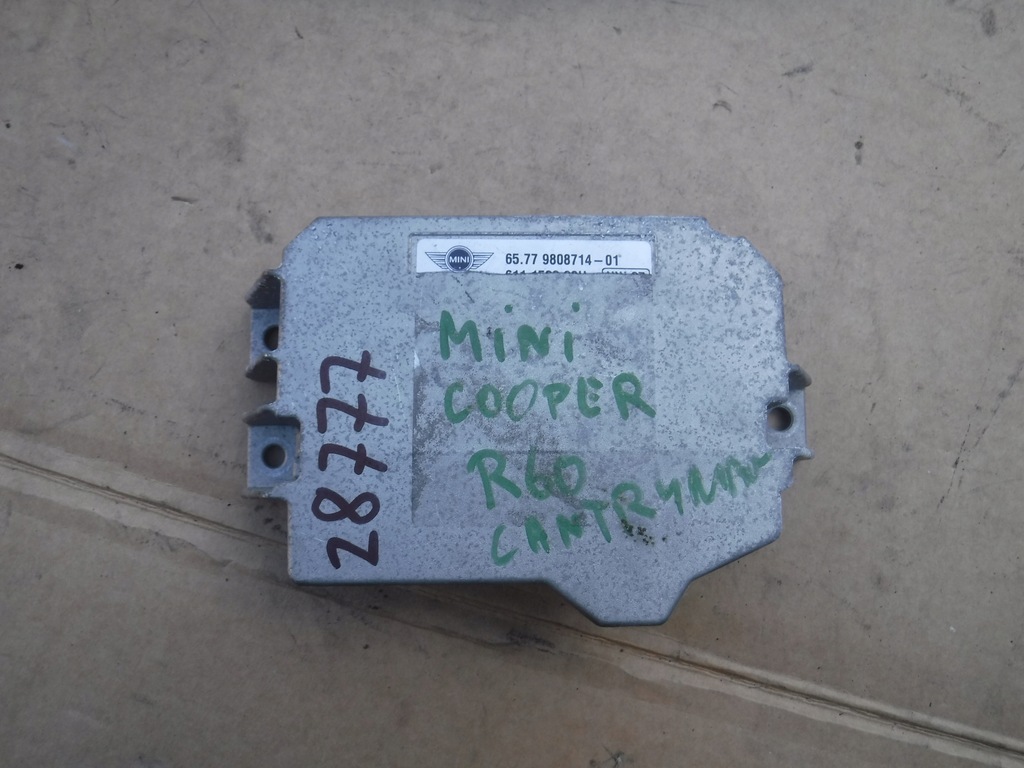 фото №1, Модуль подушка безпеки mini r60 r55 9808714