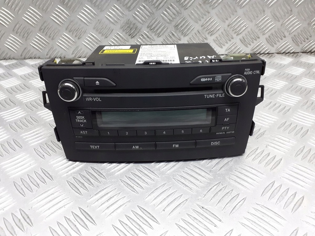 фото №6, Радіо заводський cd toyota auris