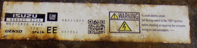 фото №11, Набір стартовий імобілайзер opel astra iii h lift 1.7cdti europa