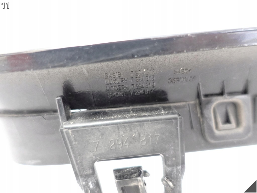 фото №12, Bmw 4 f32 f33 f36 m-pakiet msp 13-20 бампер решітка радіатора решітка радіатора решітка радіатора ліва black