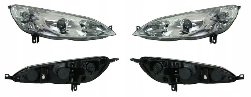 фото №1, Фара лампа peugeot 407 04-10 l+p tyc