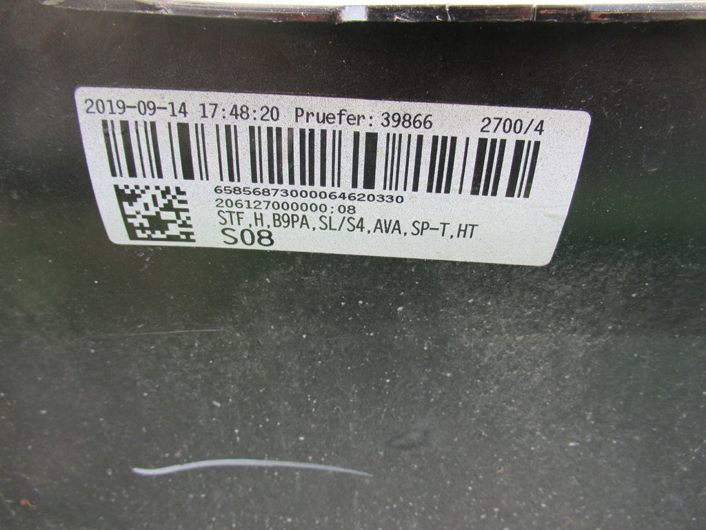 фото №12, Audi a4 s line b9 lift 8w бампер задняя kombi 8w9807