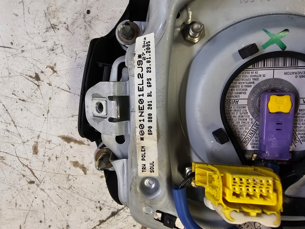 фото №6, Подушка повітряна audi a3 8p a4 8p0880201bl 6ps