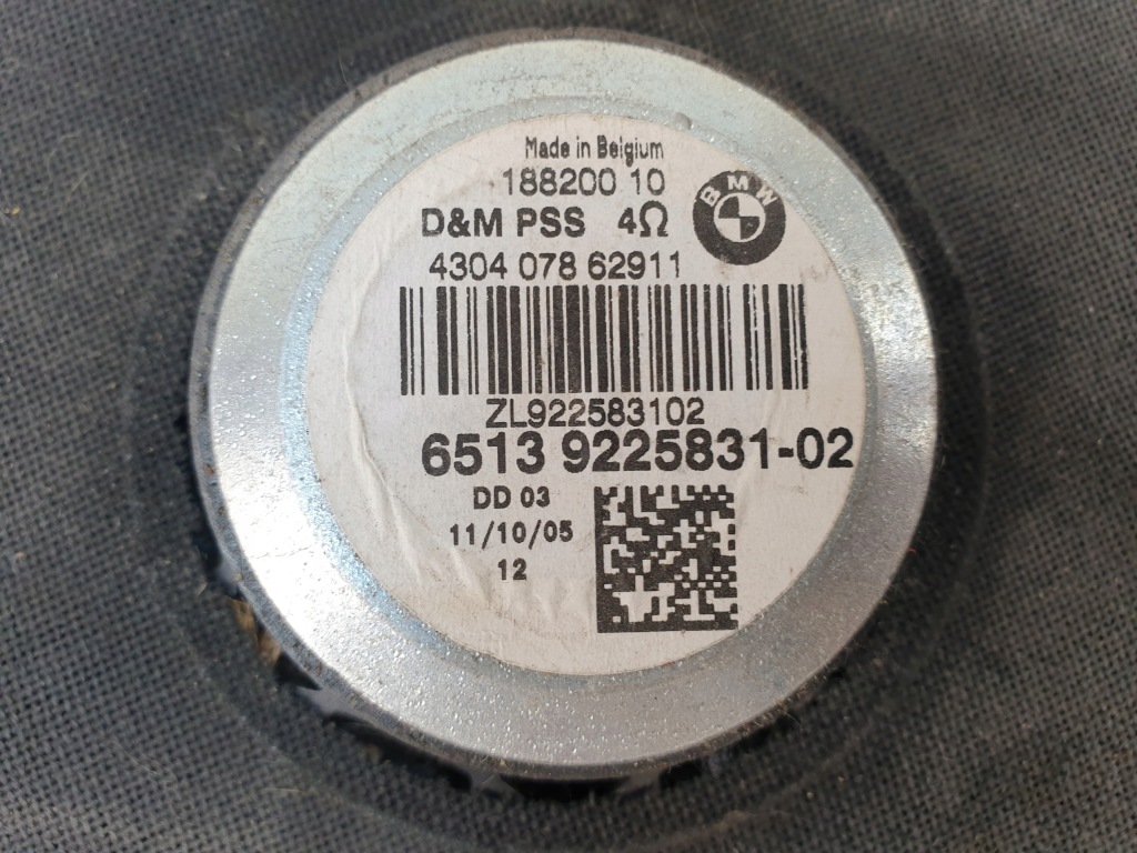 фото №7, Bmw 5 gt f07 динамік лівий низькочастотний 9225831 oryg