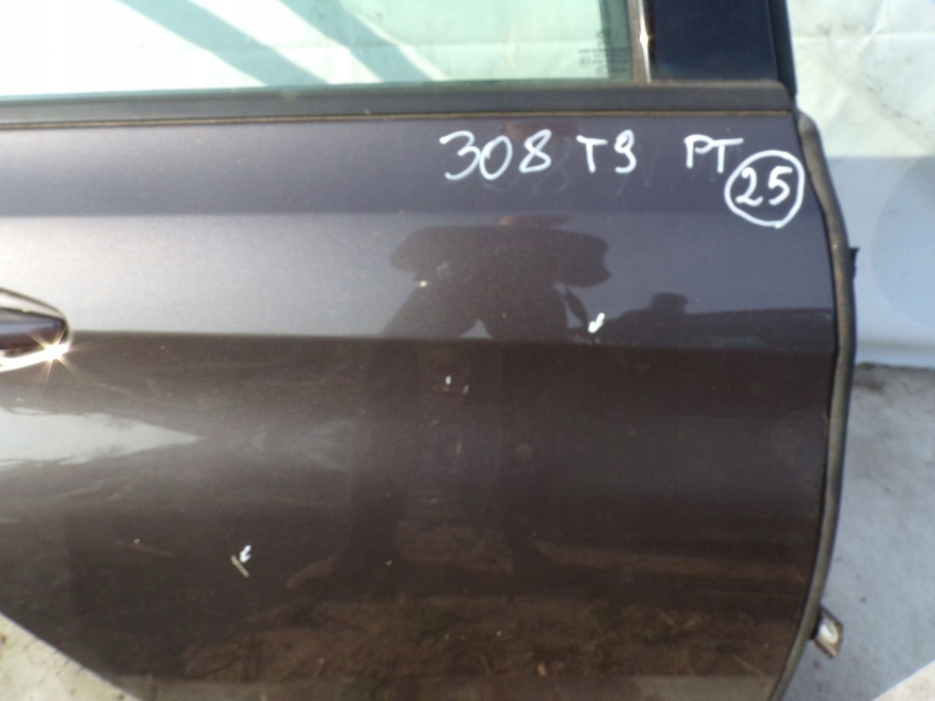 фото №5, Двері правий задня peugeot 308 t9 хетчбек