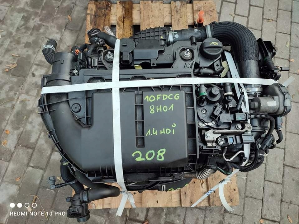 фото №5, Peugeot 208 двигун kompletny 1.4 hdi 10fdcg