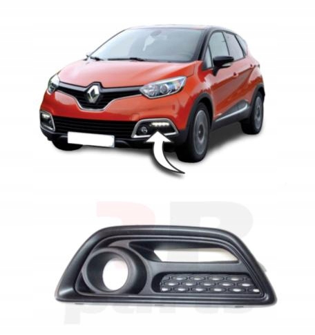 фото №2, Решётка радиатора w бампере передняя левая renault captur