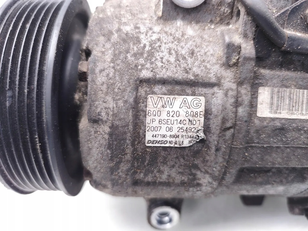 фото №7, Skoda roomster компрессор / компрессор кондиционера a/c 1.4 tdi дизель 2008