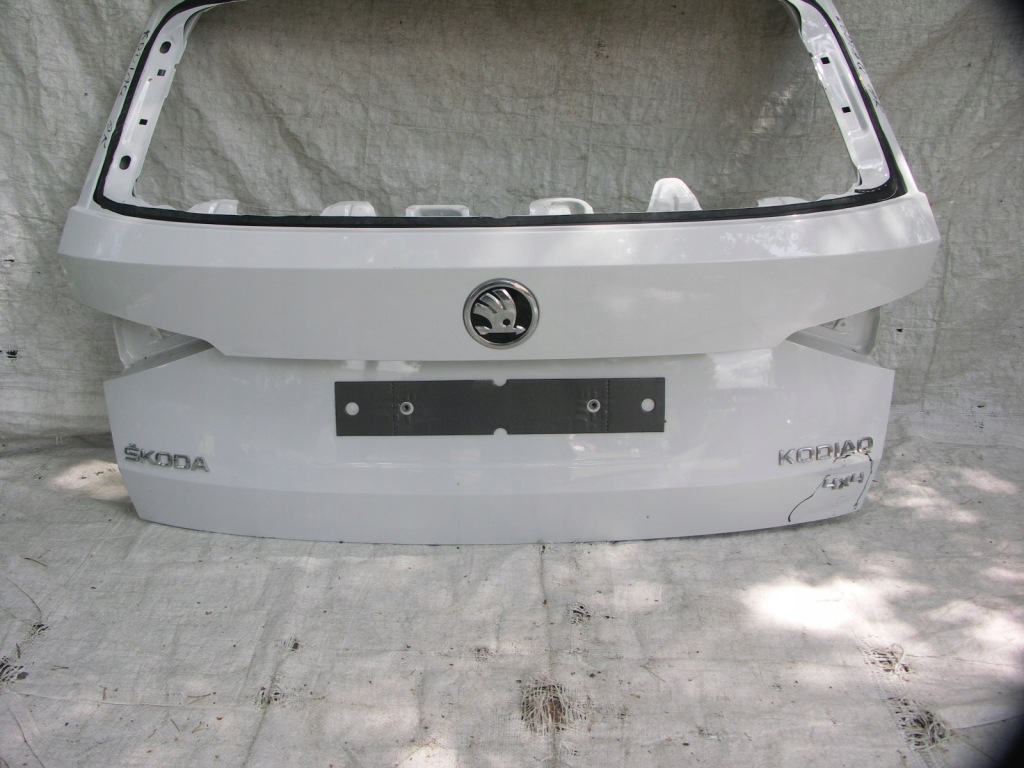 Купить Skoda kodiaq 565 16 - 19 крышка багажника задний задняя бампер задний белый