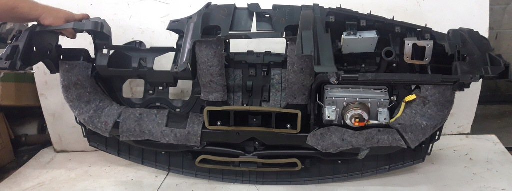 фото №10, Mitsubishi lancer x приборная панель приборная консоль подушка безопасности ремни