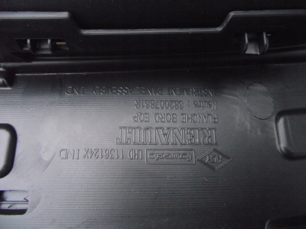 фото №13, Консоль приборная панель clio iv lift 18r eu приборная панель подушка безопасности