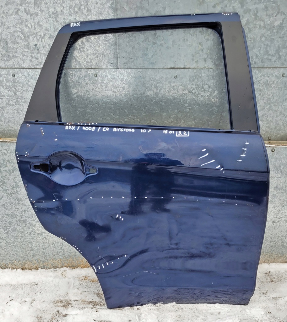 фото №11, Дверь правое левая перед задняя mitsubishi asx / peugeot 4008 / c4 aircross 10-