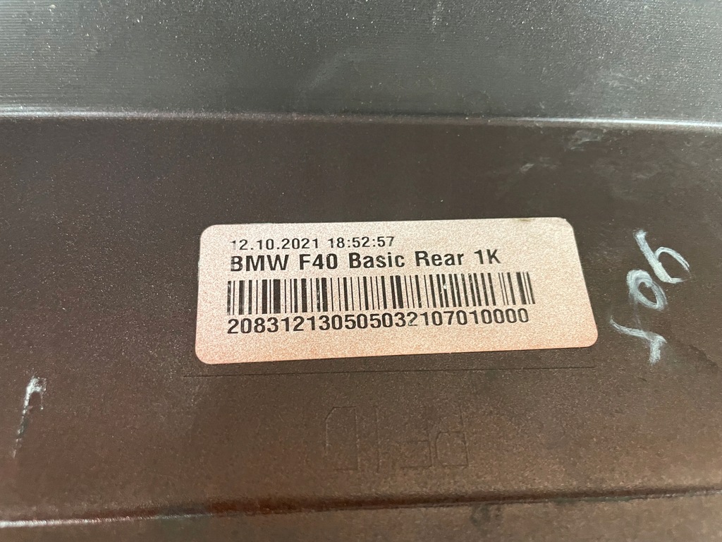 фото №5, Bmw 1 f40 бампер задняя задний