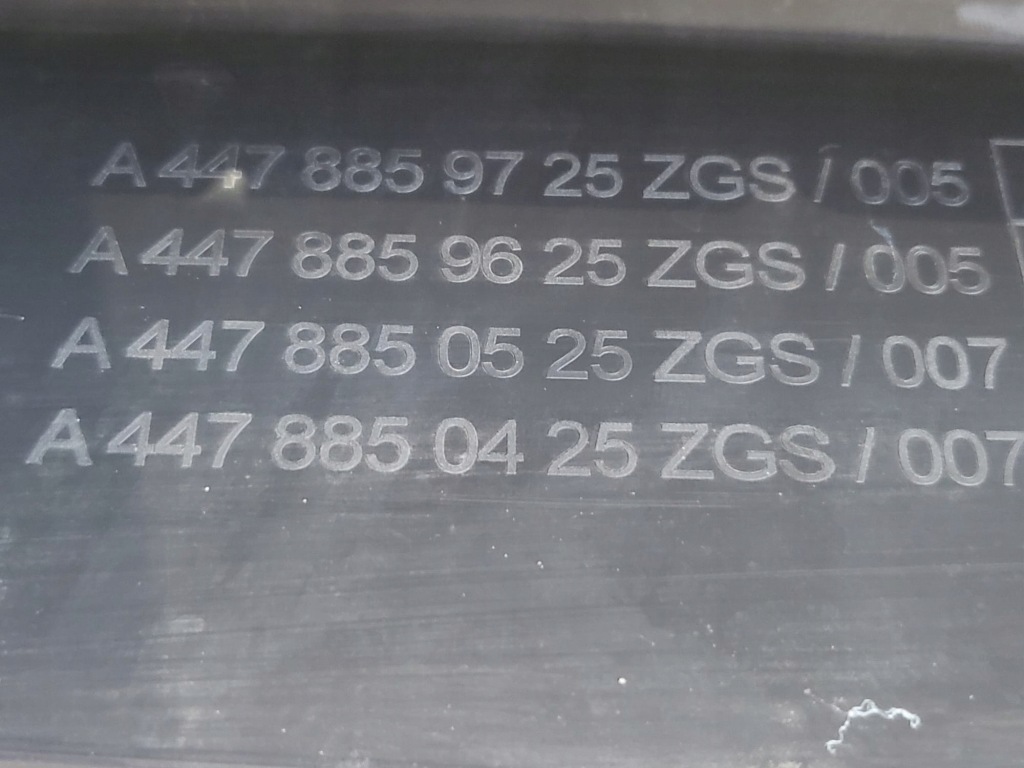 фото №12, Бампер перед передний mercedes vito w447 a4478850425