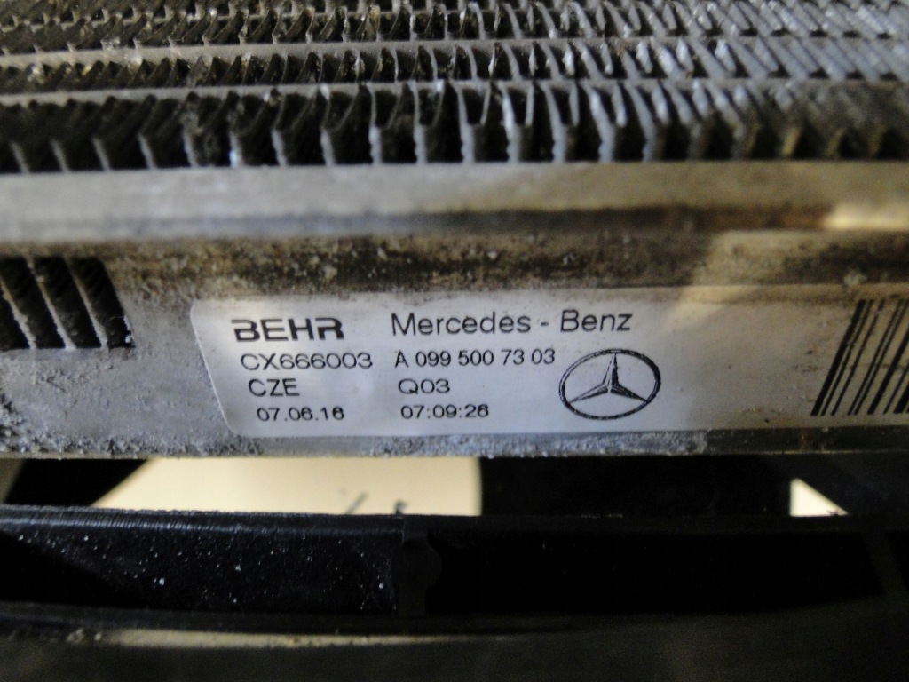 Mercedes комплект радиатор woda кондиционер nt вентилятор c klasa 205 w205 Киев