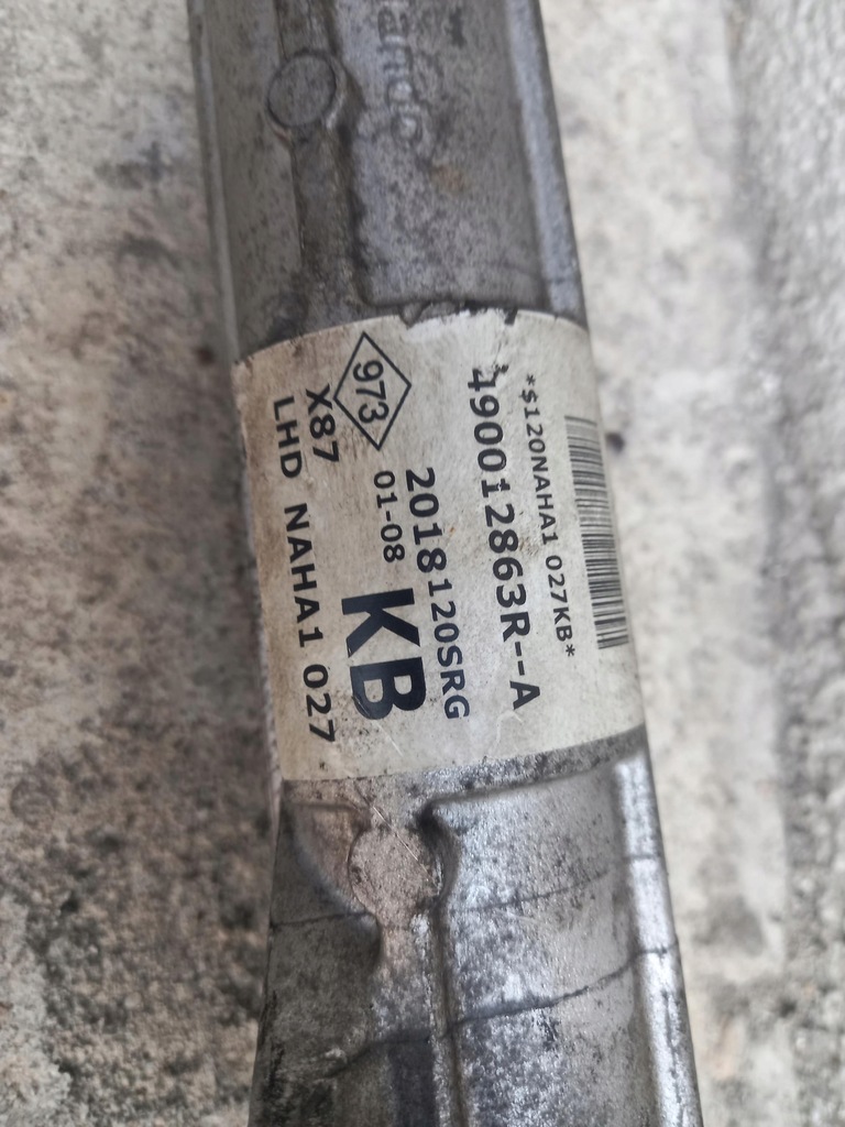 фото №8, Рулевая рейка renault clio iv eu 490012863r 12-