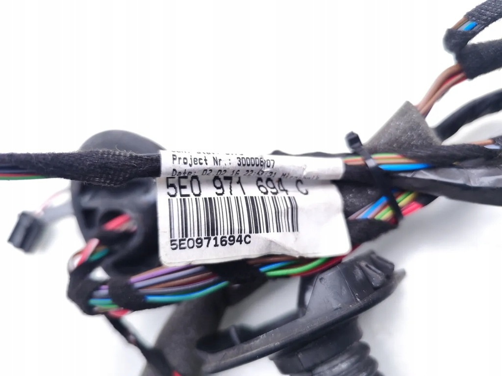 фото №7, Skoda octavia джгут трубопровід двері задніх / втулка prawidłowy 2016