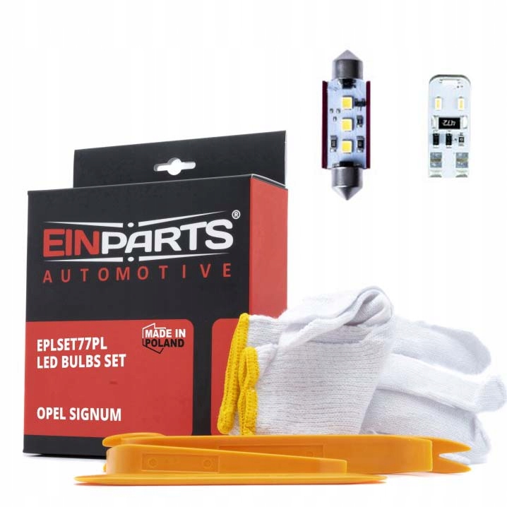 фото №1, Набор 9 лампочка led do салона opel signum