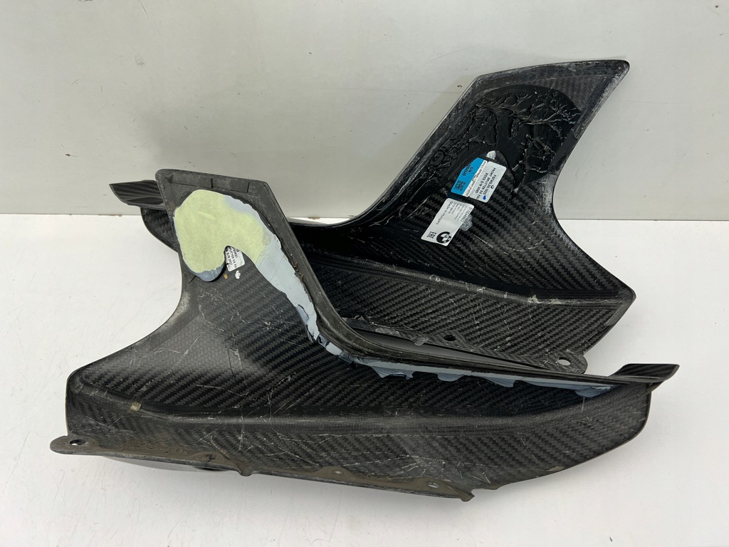 фото №7, Bmw m5 f10 f90 накладка бампера спойлер карбон ліва права спліттер oem