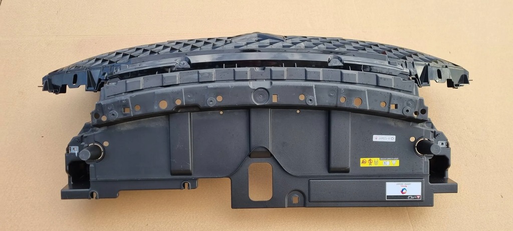 фото №8, Citroen ds7 crossback lift 2022- решётка радиатора решётка радиатора бампер перед оригинал