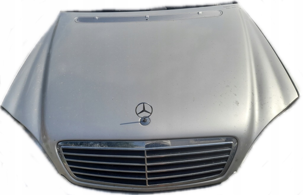 фото №1, Mercedes s 320 w220 капот крышка двигателя 744