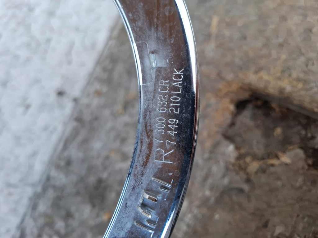 фото №6, Mini cooper f55 f56 7449210 панель фари хром лампи перед правий