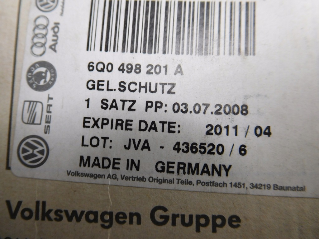 фото №7, Захист шарнір vag opel 6q0498201a