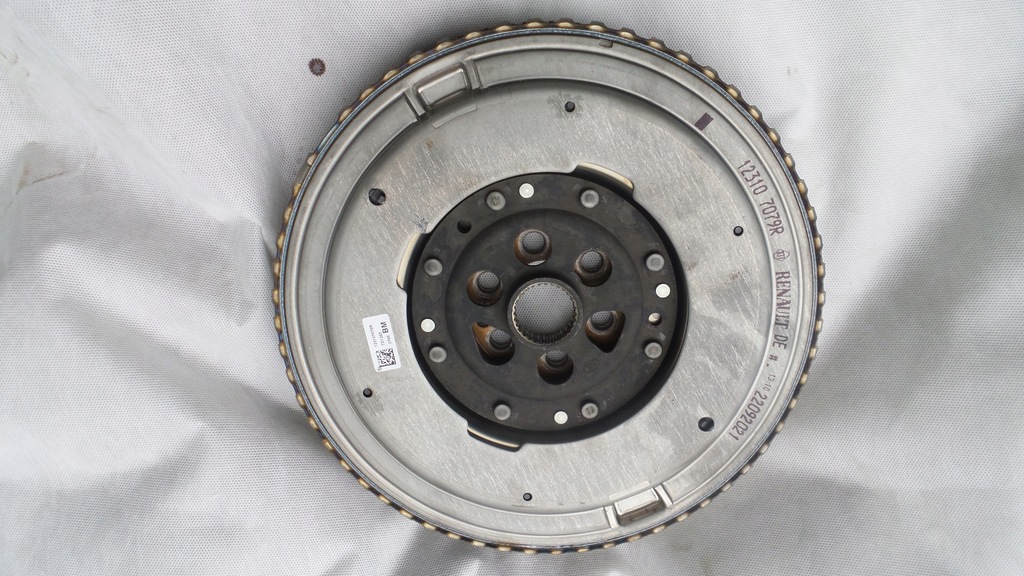 фото №1, Колесо маховик двухмассовый маховик renault talisman 123107079r 2021 сцепление автоматическая коробка передач