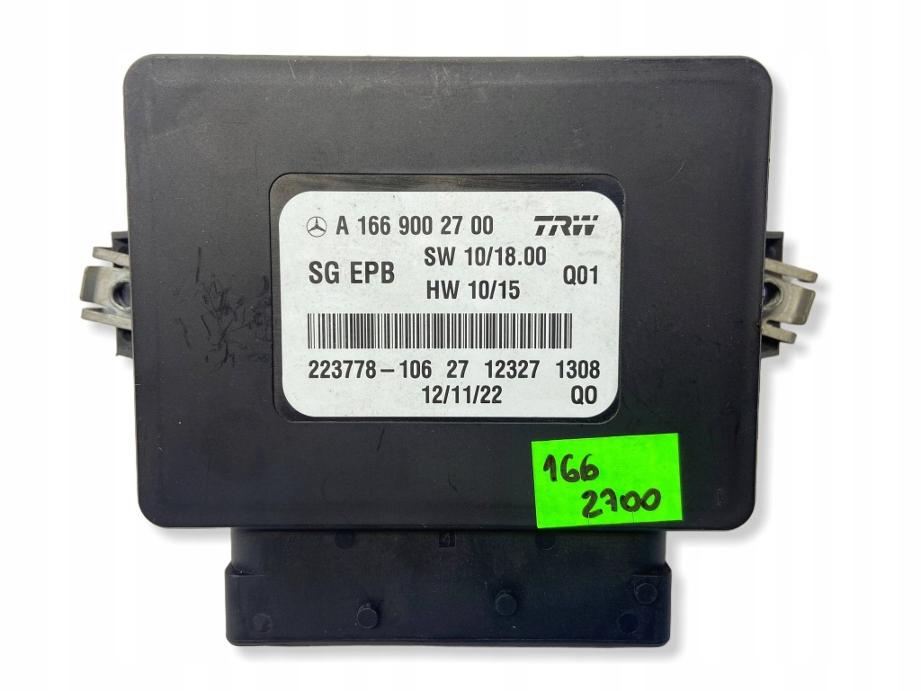 Купить Mercedes b w246 246 модуль блок управления тормоза ручного a1669002700