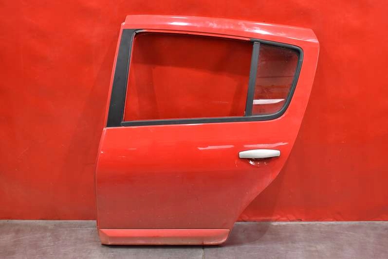 фото №1, Двері ліва задня задні червоні dacia sandero 1 i 5d hb 08-12