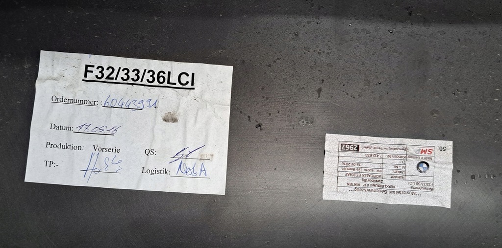 фото №8, Bmw 4 f32 f33 lci бампер задня задній 440 c1x 6 pdc sport