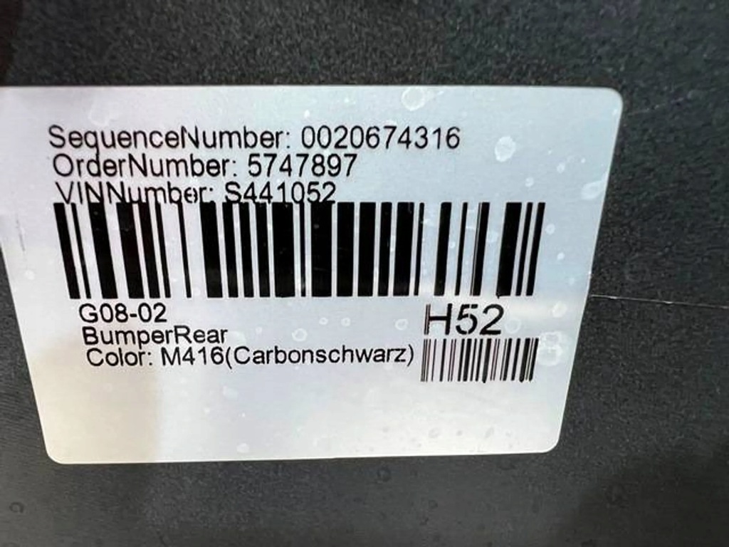 фото №8, Bmw ix3 g08 m-pakiet бампер задняя задний