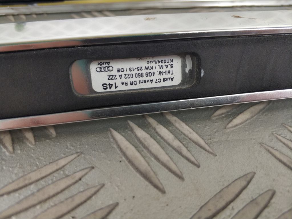 Купить Рейлинги кровельные крыша накладки audi a6 c7 avant 2011-