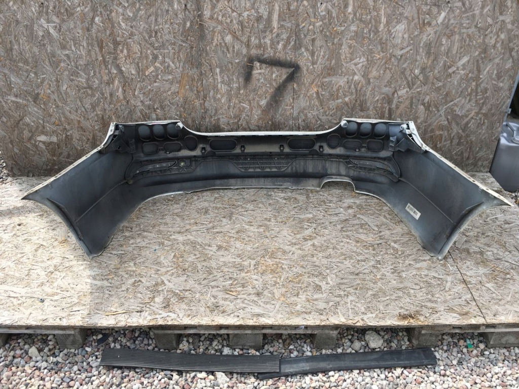 фото №11, Bmw 5 e60 sedan 07-10 бампер задняя alpinweis iii