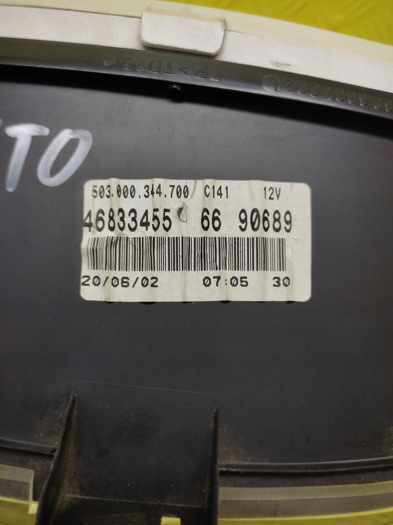 фото №7, Fiat punto ii счетчик приборы 46833455