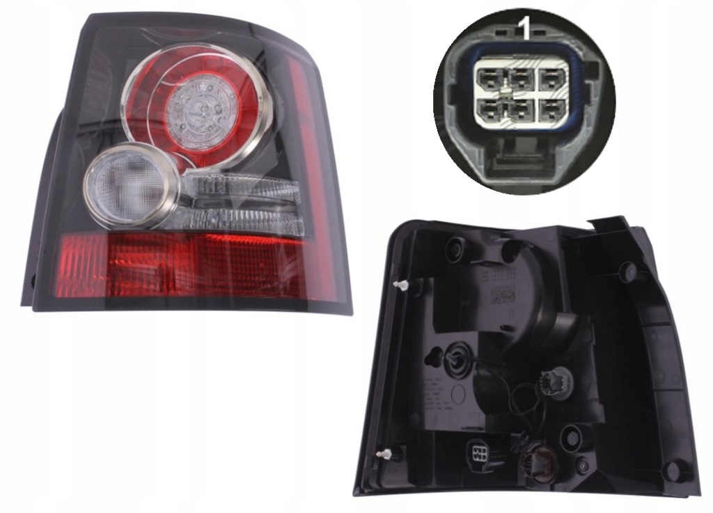 Купить Фара задняя правый  land rover range sport 2009-