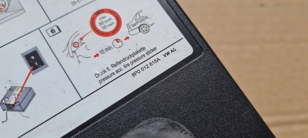 фото №5, Rs5 8w lift компрессор помпа do kół 8p0012615a a4 b8 s4 a3 q3 a6 c7 audi