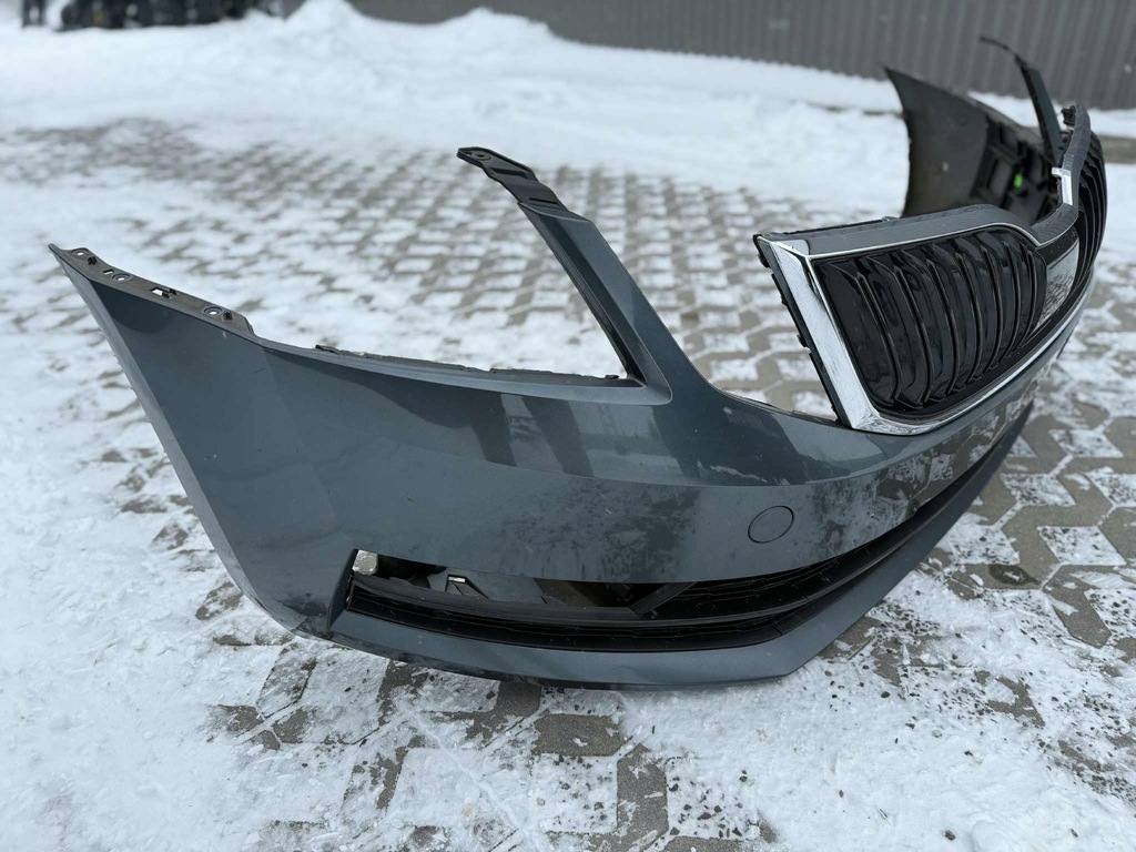 фото №11, Skoda octavia iii fl бампер перед передний kompletny основной lf7y 16-20