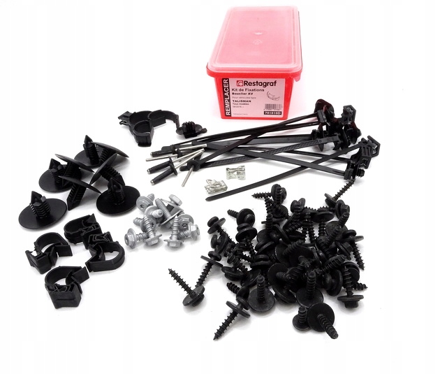 фото №1, Набор клипсы бампер перед renault talisman