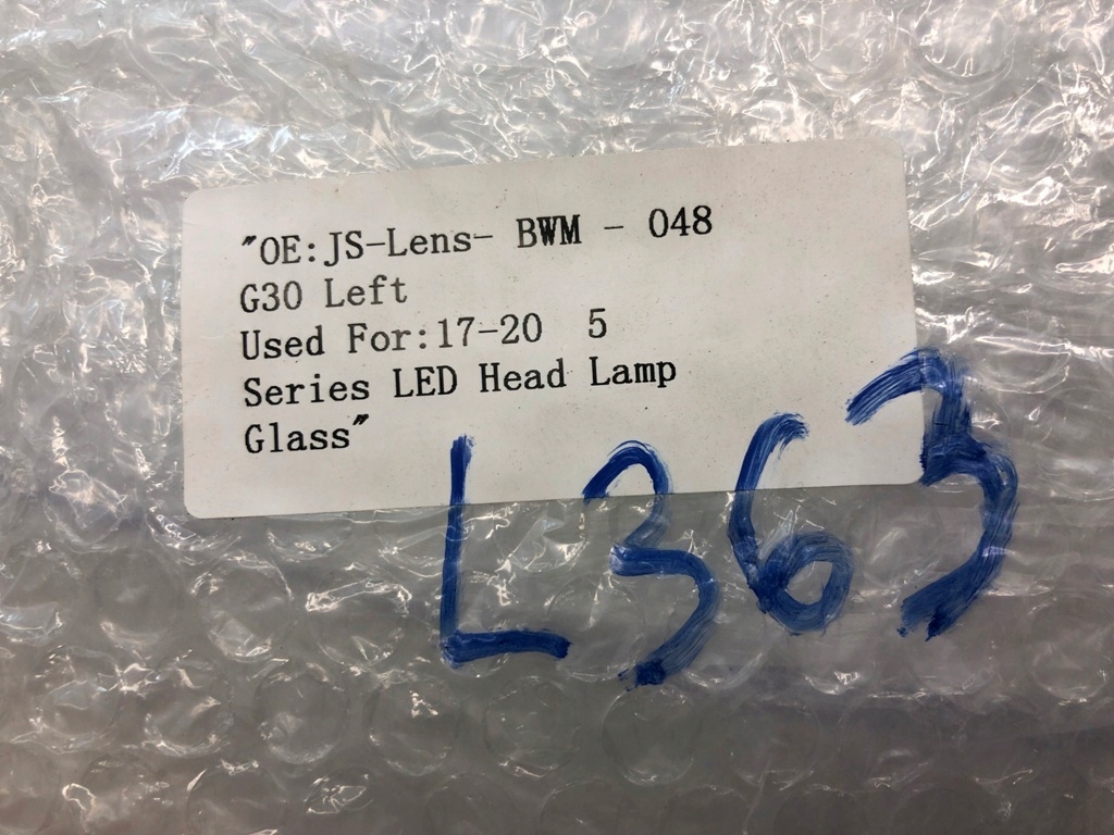 фото №9, Стекло фары лампы стекло фара левая перед do bmw 5 g30 g31 f90 2018-2020