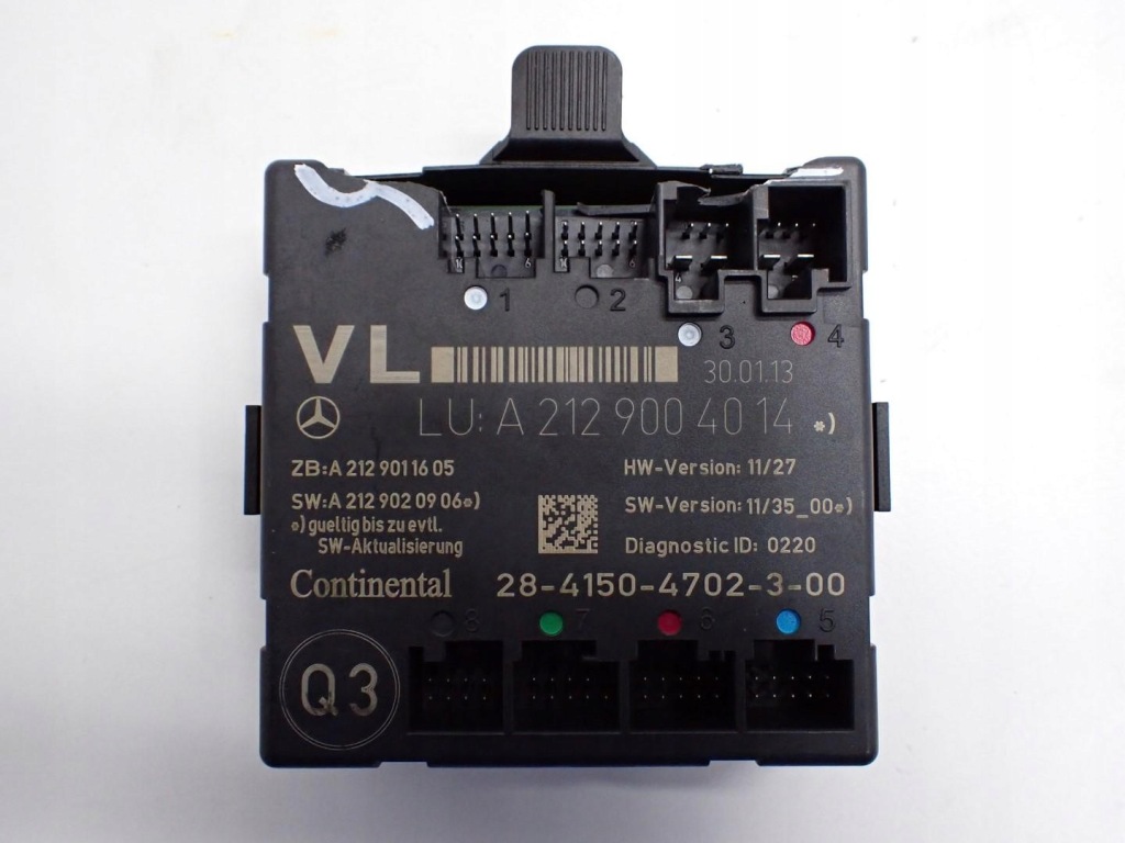 фото №1, Модуль блок управления дверь a2129004014 mercedes cls ii c218 14r