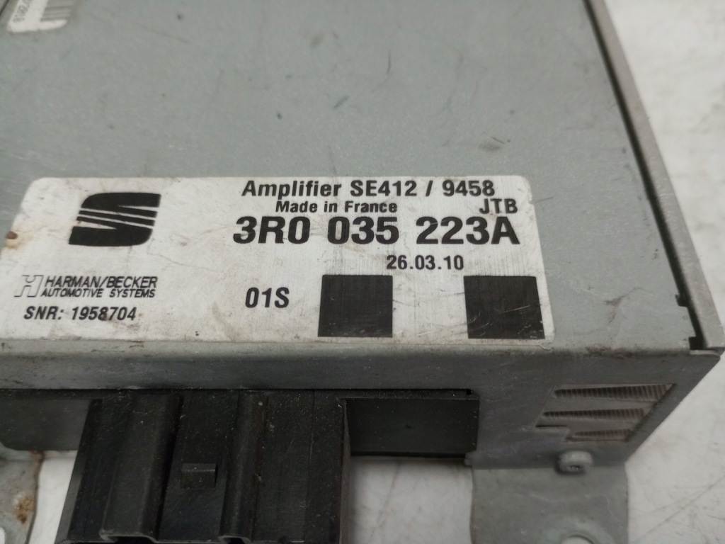 фото №3, Seat підсилювач радіо аудіо 3r0035223a europa