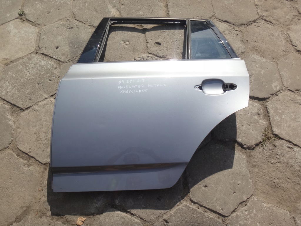фото №9, Двері ліва лівий задня задні bmw x3 e83 bluewater