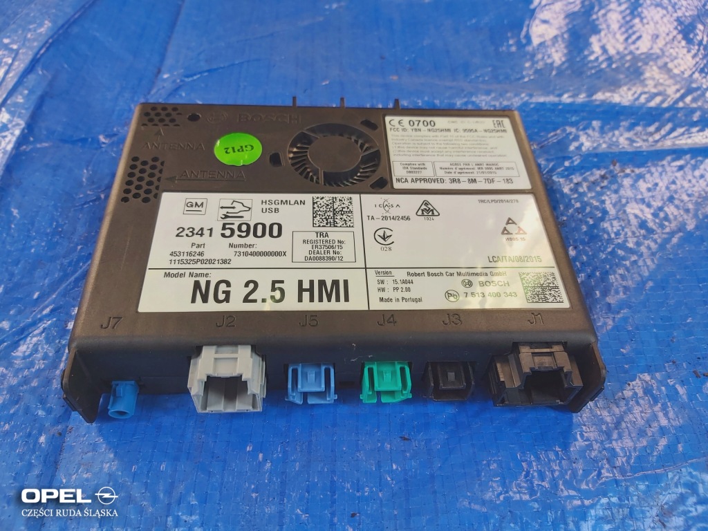 фото №1, Opel-części | insignia a модуль блок управления навигации 23415900 коды!