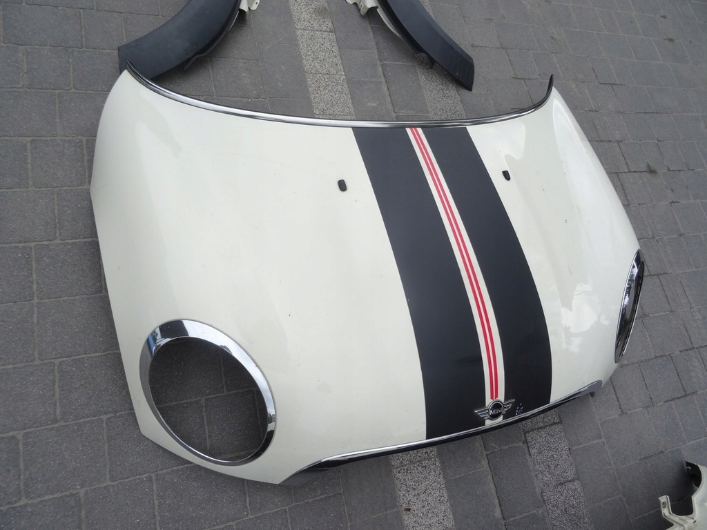 фото №7, Mini one r56 бампер капот радіатор kompletny перед