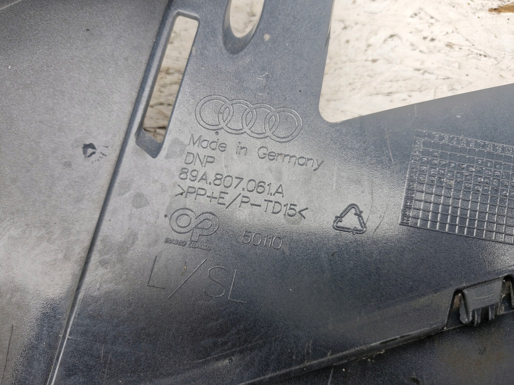 фото №7, Audi q4 89a e-tron бампер перед передній спойлер 89a807061a 89a807437