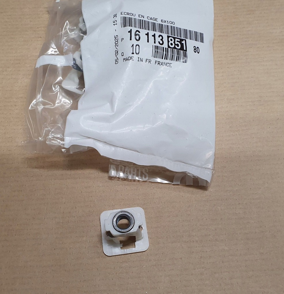 фото №1, Гайка klatkowa кришки c berlingo ii 1611385180 af