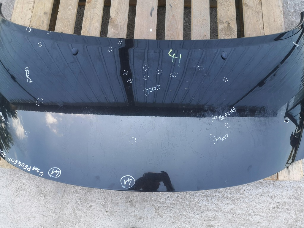 фото №7, Капот peugeot 207 lift 09-12 czarna оригинал