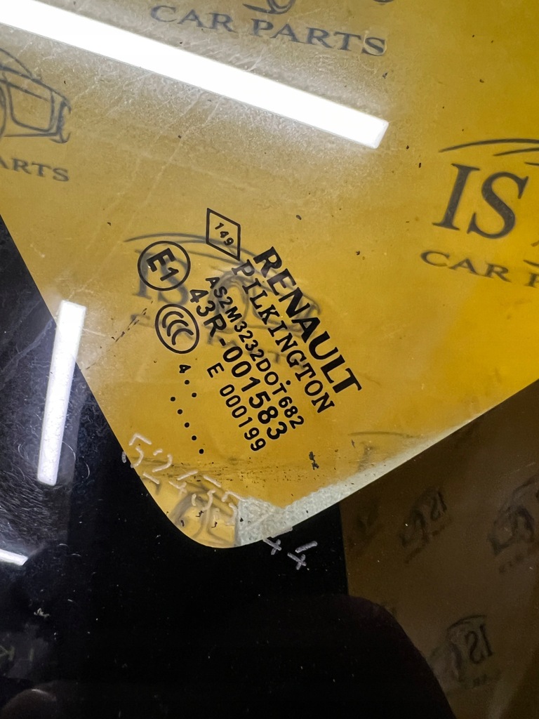 фото №6, Стекло кузовная крыла задняя правый renault captur i przedlift 2014r